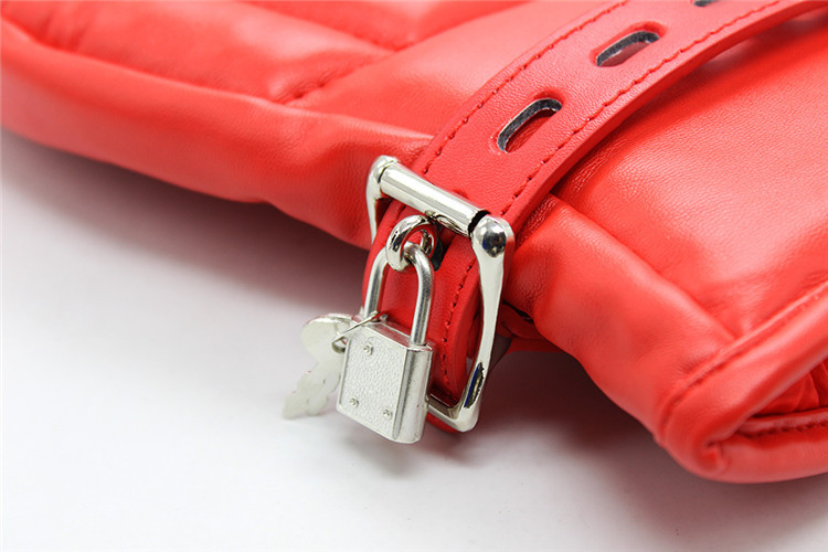 Bondage Gimp Dog Paws Lockable Mitts Locking Dog Palm